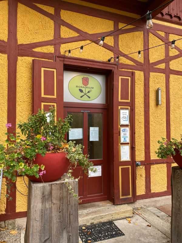 Eingang zum Rosarium